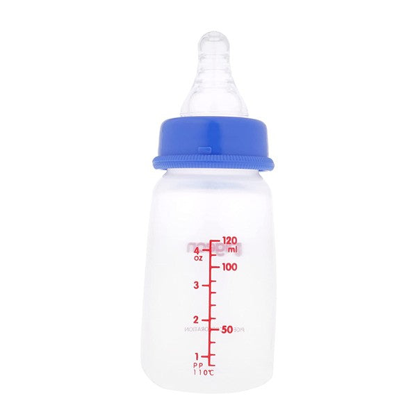 Pigeon Feed Bottle 120ml Plastic With A White Lid