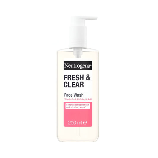 Neutrogena Neutrogena Face Wash 200ml Fresh and Clear With Vitamin C