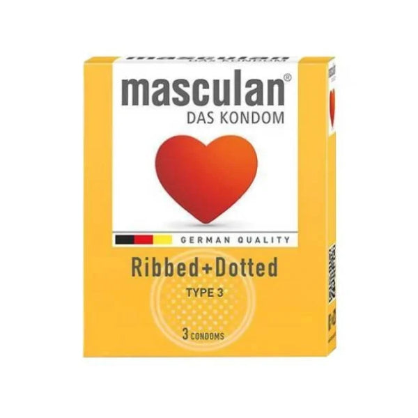 Masculan Condoms 3pc Gold Luxury Edition v2