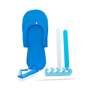 Pedicure Set Foot Care 8 x 1 Blue