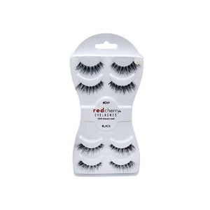 Red Cherry Eyelashes Set #DW 4 pairs