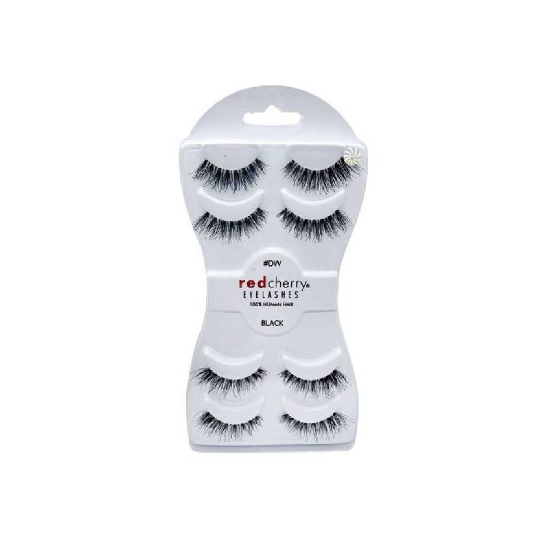 Red Cherry Eyelashes Set #DW 4 pairs