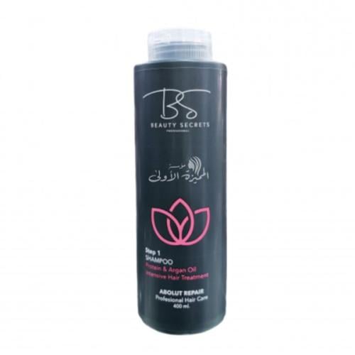 Beauty secrets hair shampoo 400ml protein & argan