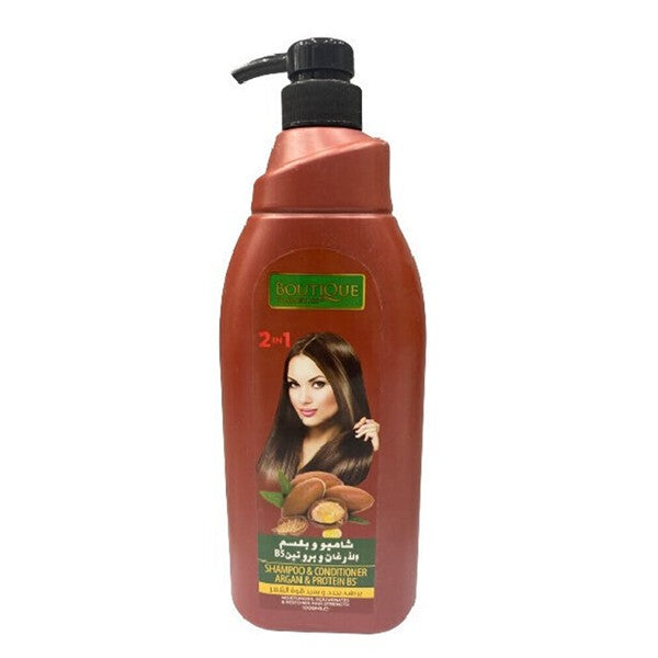 Boutique Hair Shampoo & Conditioner 1000ml 2in1 With Argan