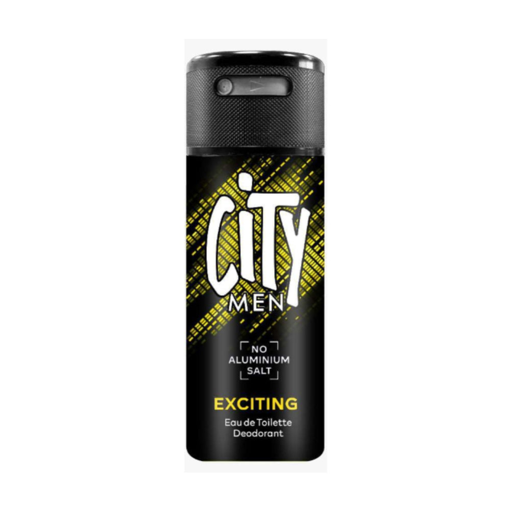 City Men City Men Deodorant Spray 150ml Exciting v2