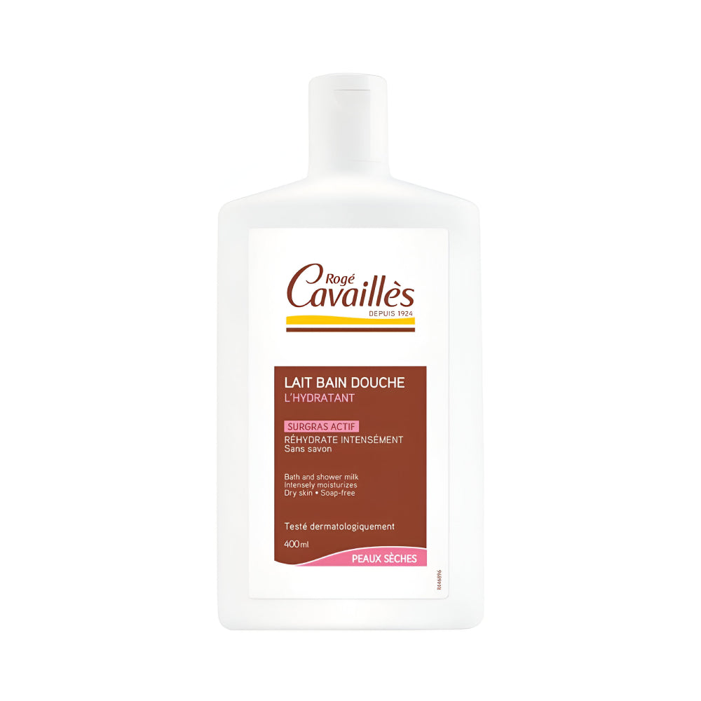 Cavailles Shower Milk 400ml Moisturizer For Dry Skin
