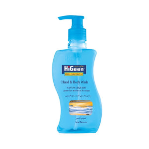 HiGeen Body And Hand Wash 500ml Anti-bacterial Sea Breeze